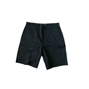 CALVIN KLEIN Slim Fit Black Infinite Flex Waist Shorts Sz 32 NEW
